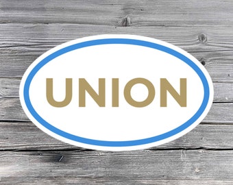 Union sticker, Philadelphia, Doop