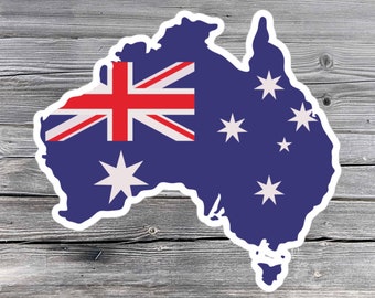 Australia sticker, Australian flag