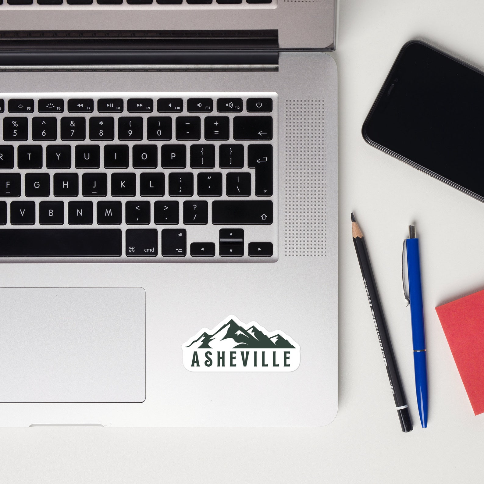 Asheville Sticker, Mountains, NC - Etsy