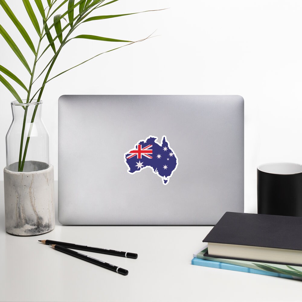 Australia Sticker, Australian Flag - Etsy