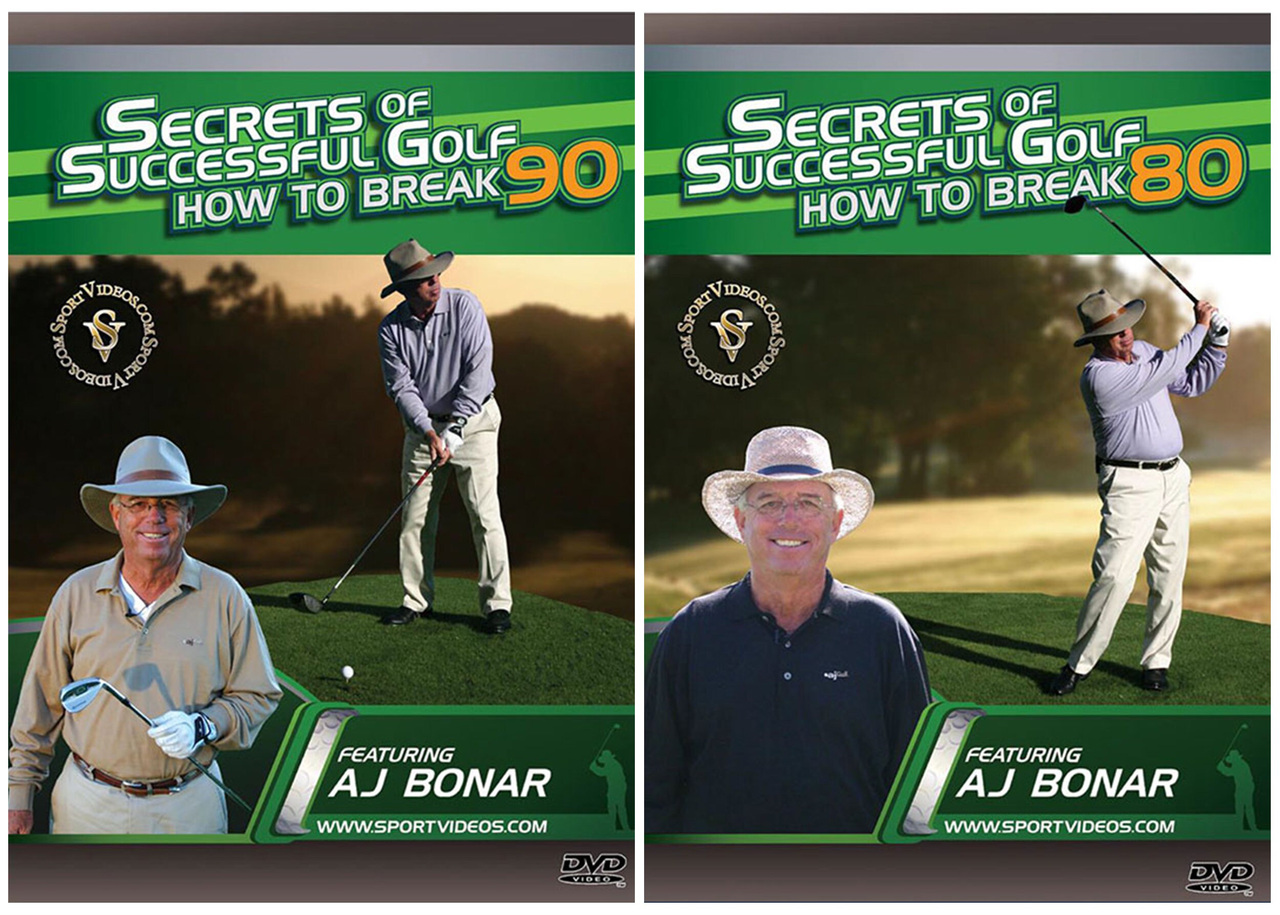 Secrets of Successful Golf 2 DVD Set Etsy