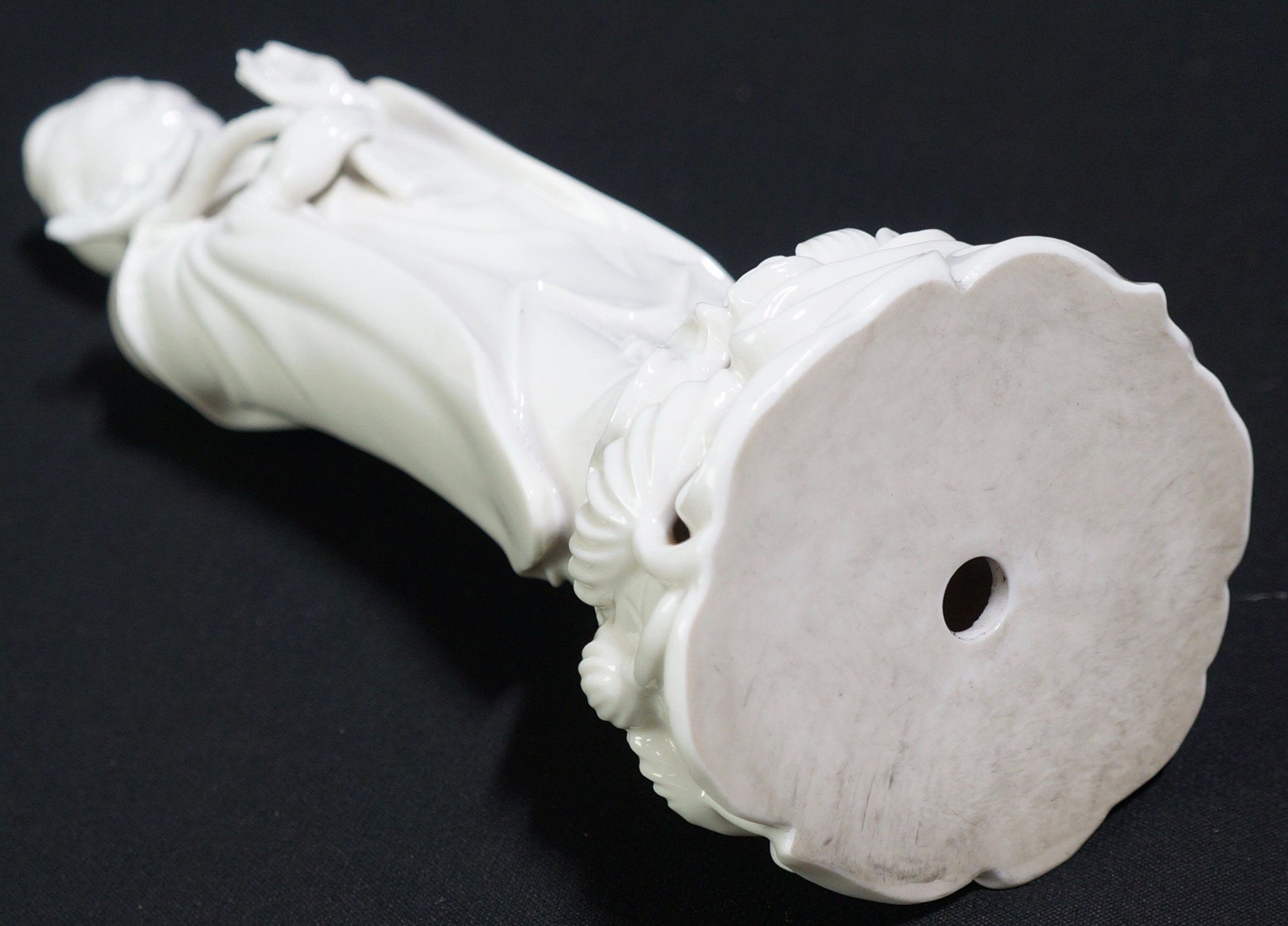 作家ハンドメイド　観音様　焼き物 日本の観音様 白い陶器の彫刻 1900年代の手工芸品 - Etsy 日本