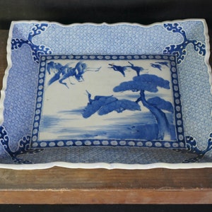 Antique Japan Imari ceramic plate bowl 1807 kiln fine art