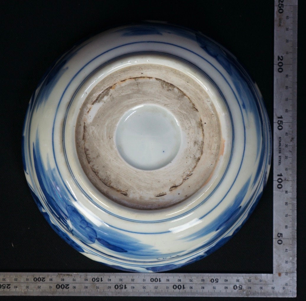 アンティーク 日本 どんぶり ラーメン丼 1880年代 明治陶芸品 - Etsy 日本