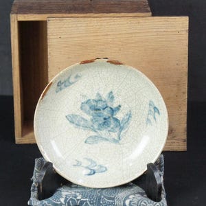 Antique Kintsugi Japan Imari ceramic bowl plate wood kiln craft 1700
