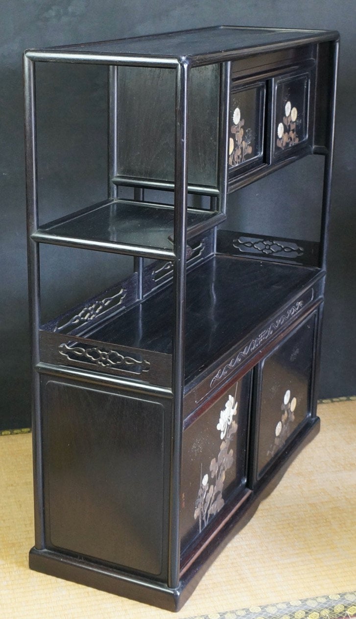 Antique Chadansu Japan Hard Wood Furniture 1880s Tansu Etsy UK