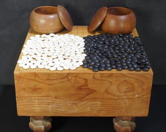 Dik Shin-Kaya-houten bord van Japanse kwaliteit uit 1974;