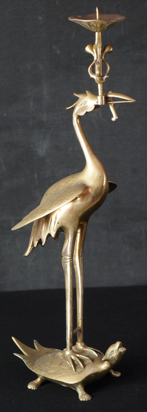 Broche Moderniste En Bronze - Tornade Réalisée à La Cire Perdue - Pièce D'occasion Unique