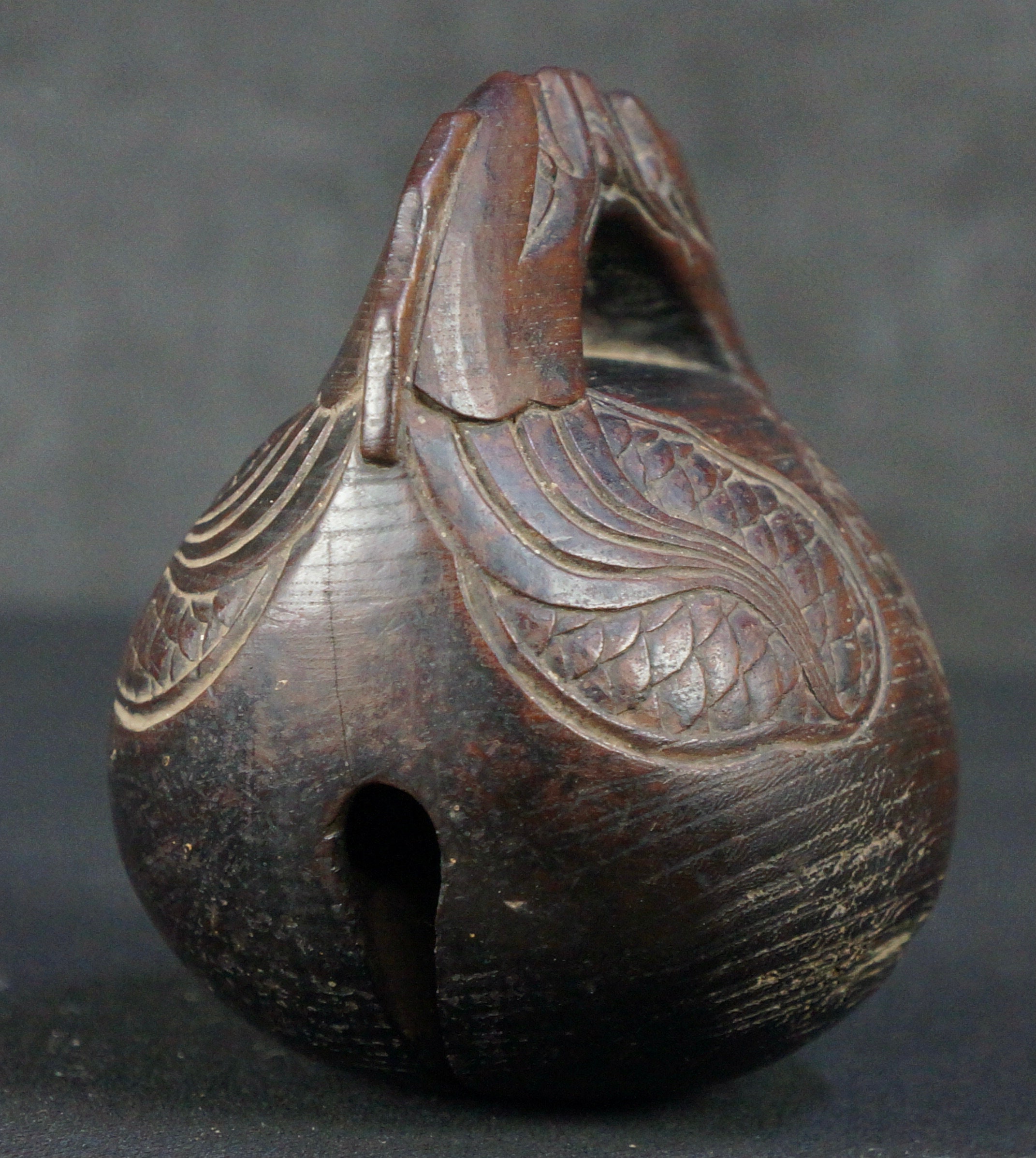 希少品) 木製 木魚 チャイム、アンティーク 、昭和レトロ、骨董品 希少