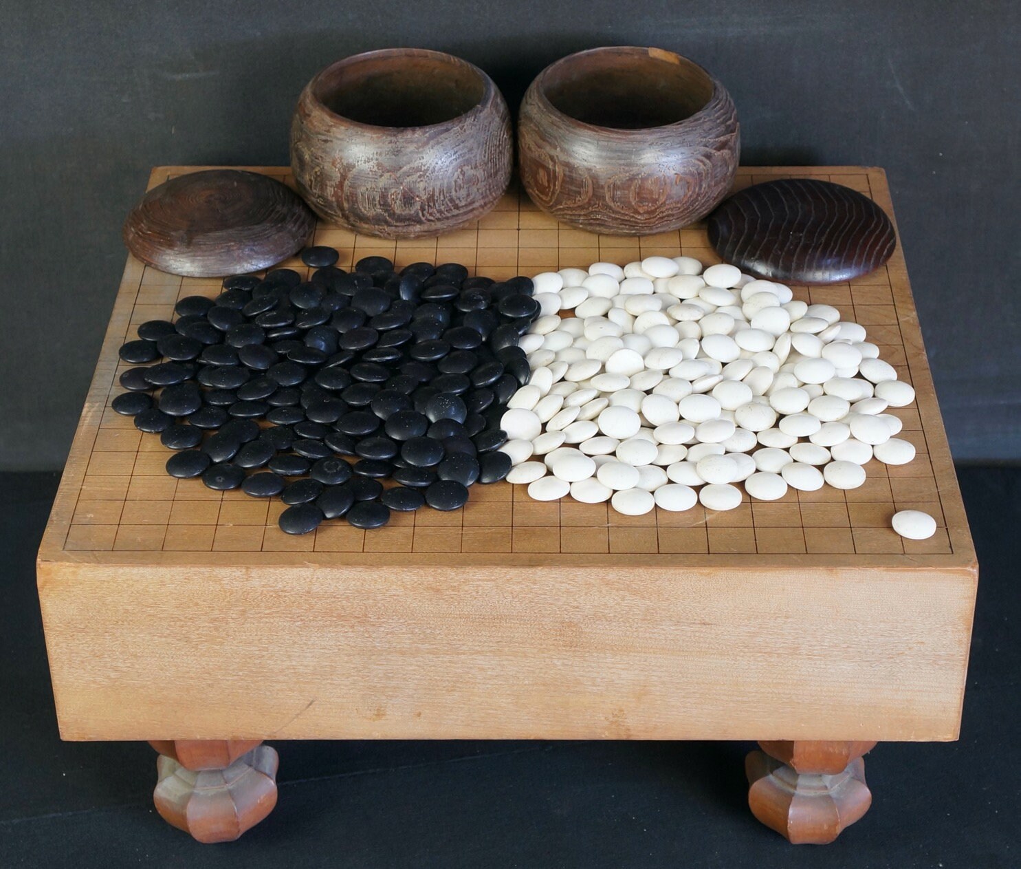 the designm in the bottom of a goban the designm in the bottom of a goban