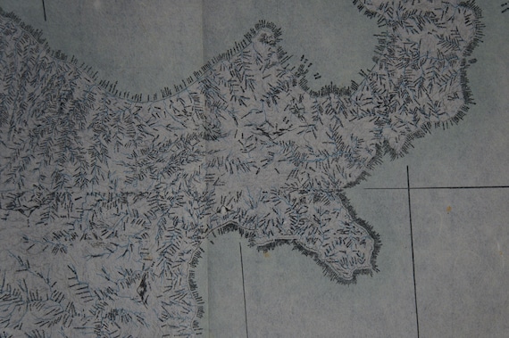 江戸時代 木版画 日本地図　珍品 日本地図 明治時代の木版画 1868年代のレプリカ - Etsy 日本