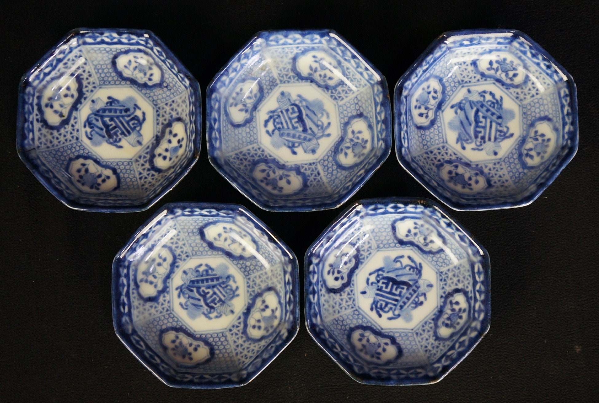 アンティーク 古伊万里 日本陶磁器 小皿皿 1880年 明治中期 - Etsy 日本