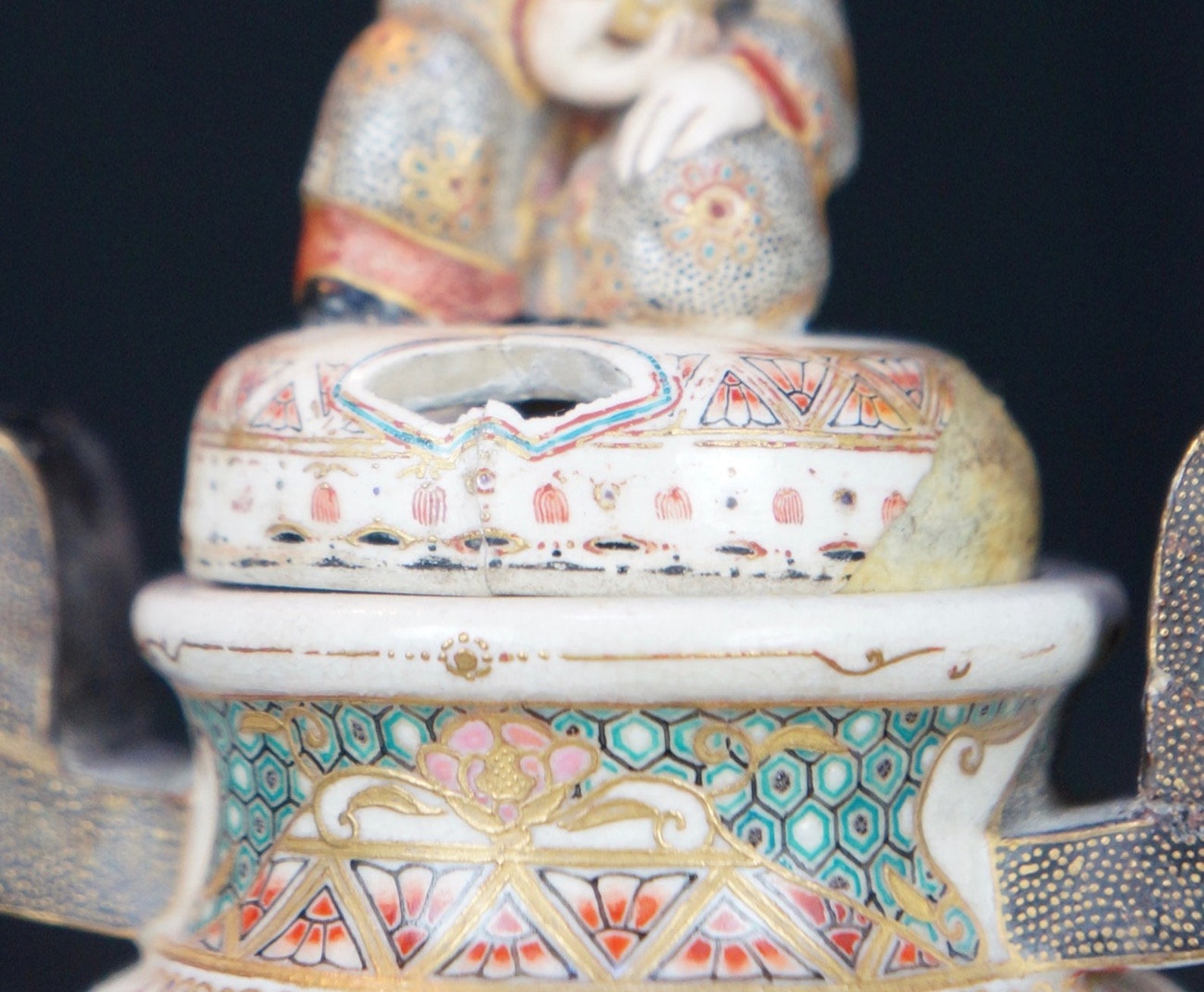 Antique Censer Ceramic Koro Japanese Sculpture 1800s Japan - Etsy