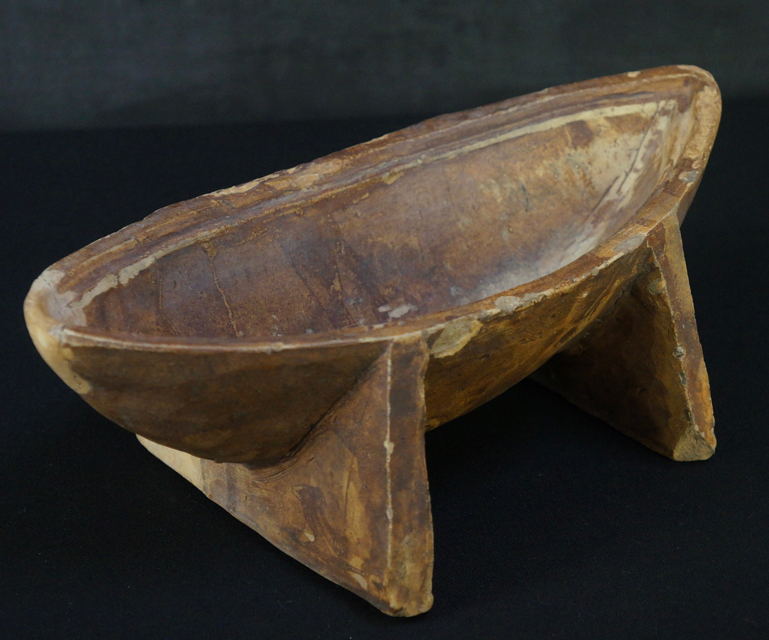 Antique Japan Yagen Remedy grinder 1800 Terracotta kampoyaku Tool