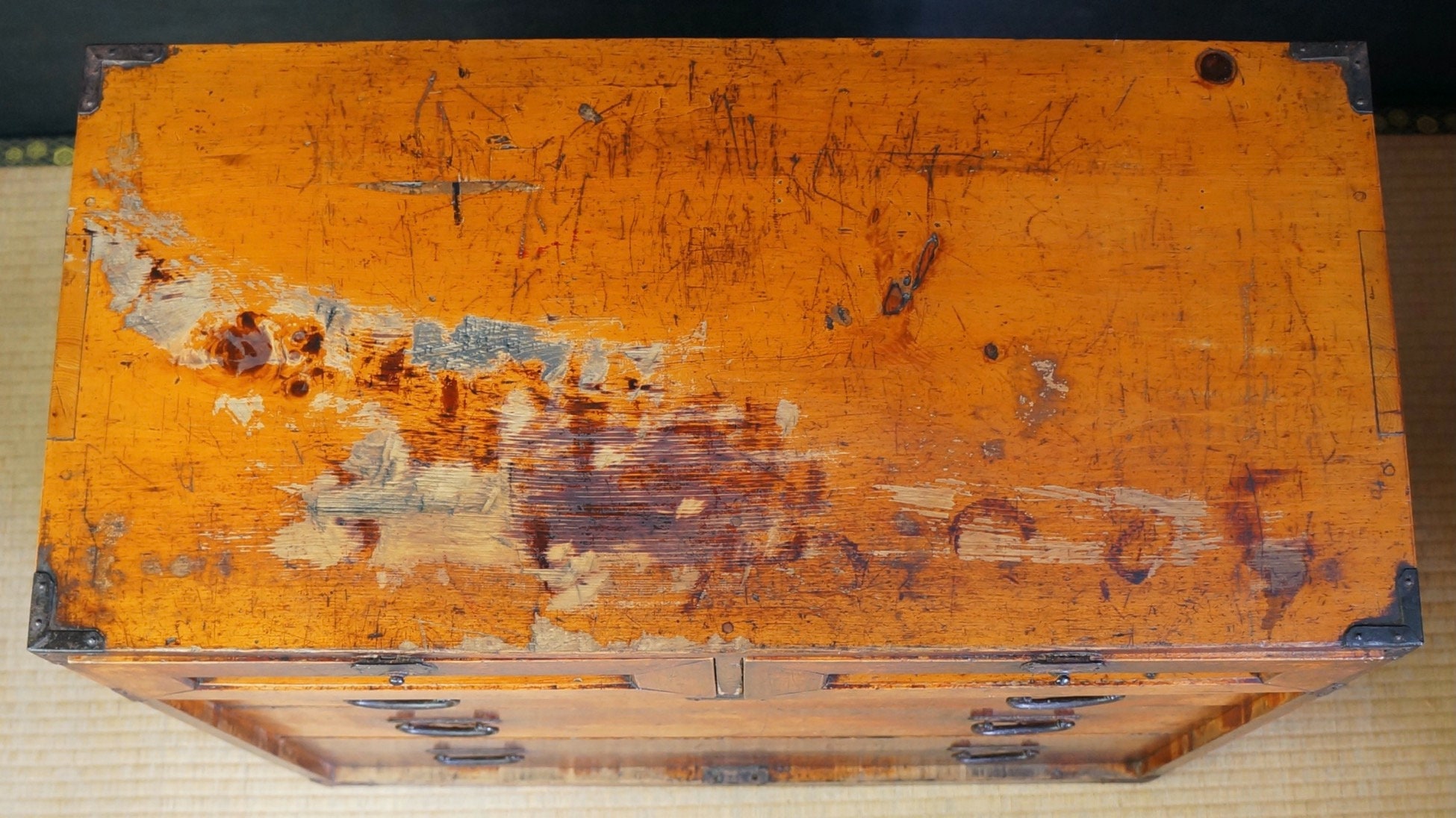 Antiker Tansu Japan Möbel 1880er Jahre Tischler Schreiner | Etsy