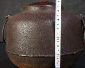 日本の茶道砂鋳鉄釜茶釜1950年代アンティーク工芸品 - Etsy 日本
