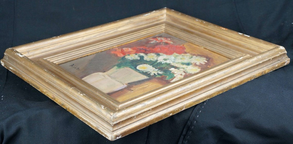 Antique Japanese Oil Painting on Canvas 1900 Koito Gentaro Art Etsy