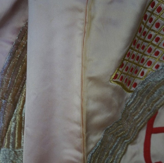 Japan Kimono Uchikake hand made 1980s silk weddin… - image 7