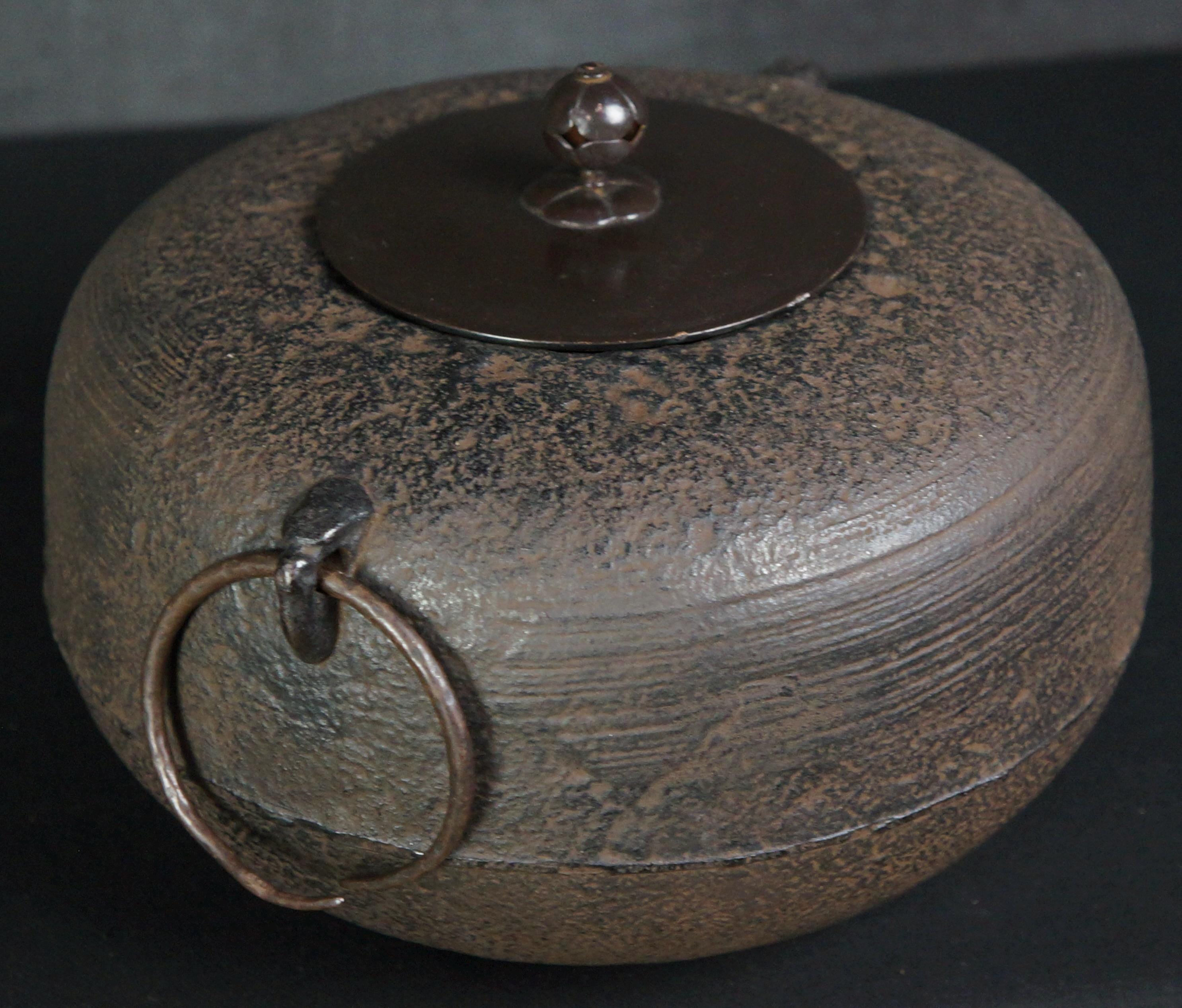 日本の茶道砂鋳鉄釜茶釜1950年代アンティーク工芸品 - Etsy 日本