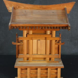 Antique Kamidana shrine Japan Shinto architecture 1900 Japan Shamanism K3-5