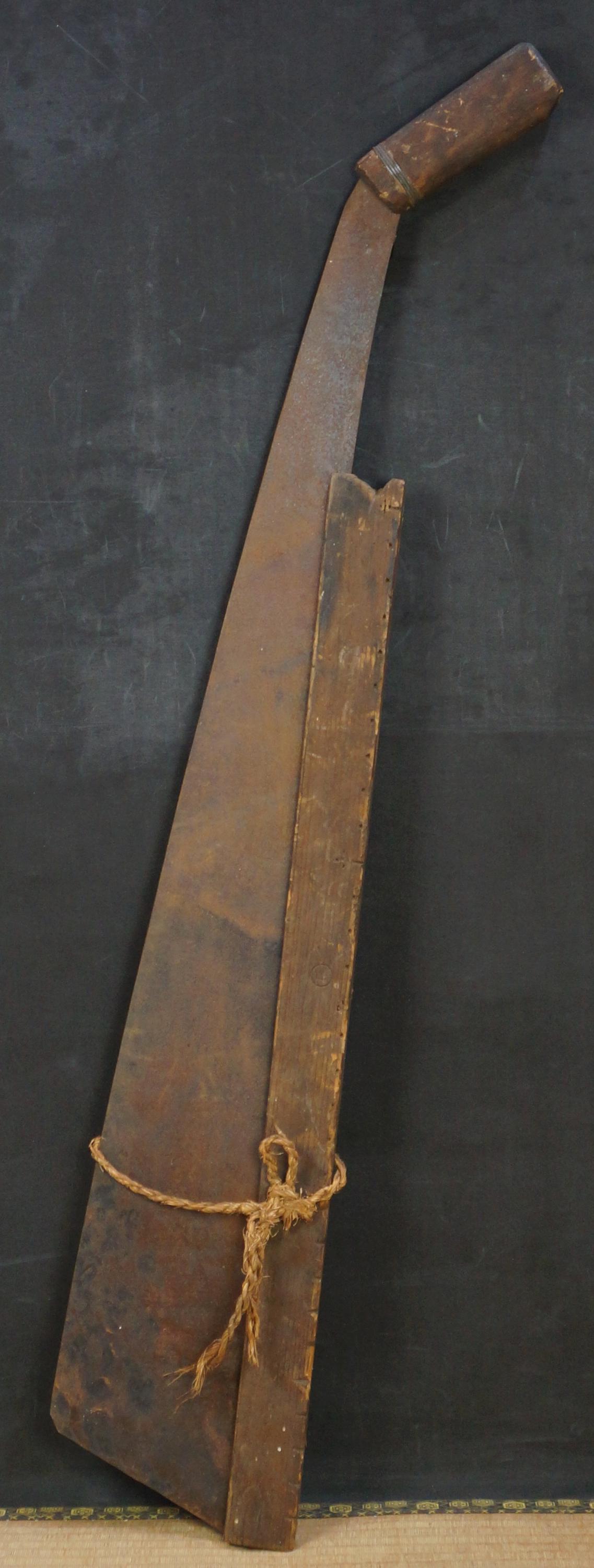 アンティークの大型日本製鋸（のこぎり）（1900年頃、手鍛造） - Etsy 日本