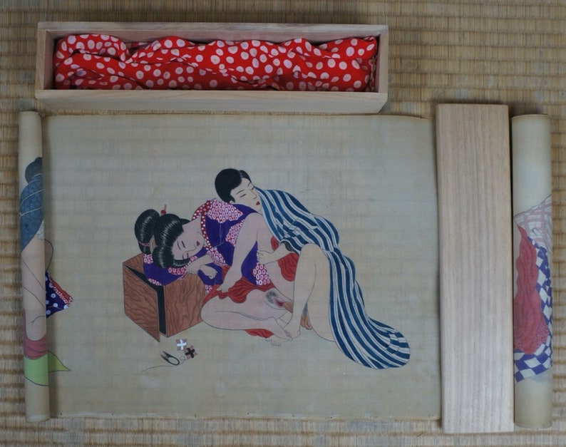 erotic art japanese Antique Erotic Pix Girls pissing contests