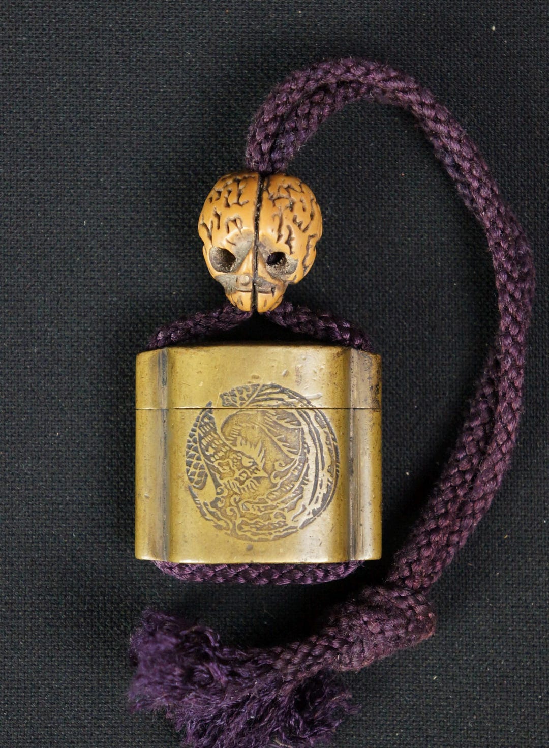 Antique Samurai Inro Bronze Medicine box 1880 japan historical Craft - Etsy