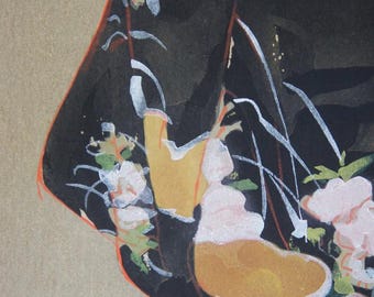 鬼頭鍋三郎 名匠木版画 1976年 舞妓アート - Etsy 日本