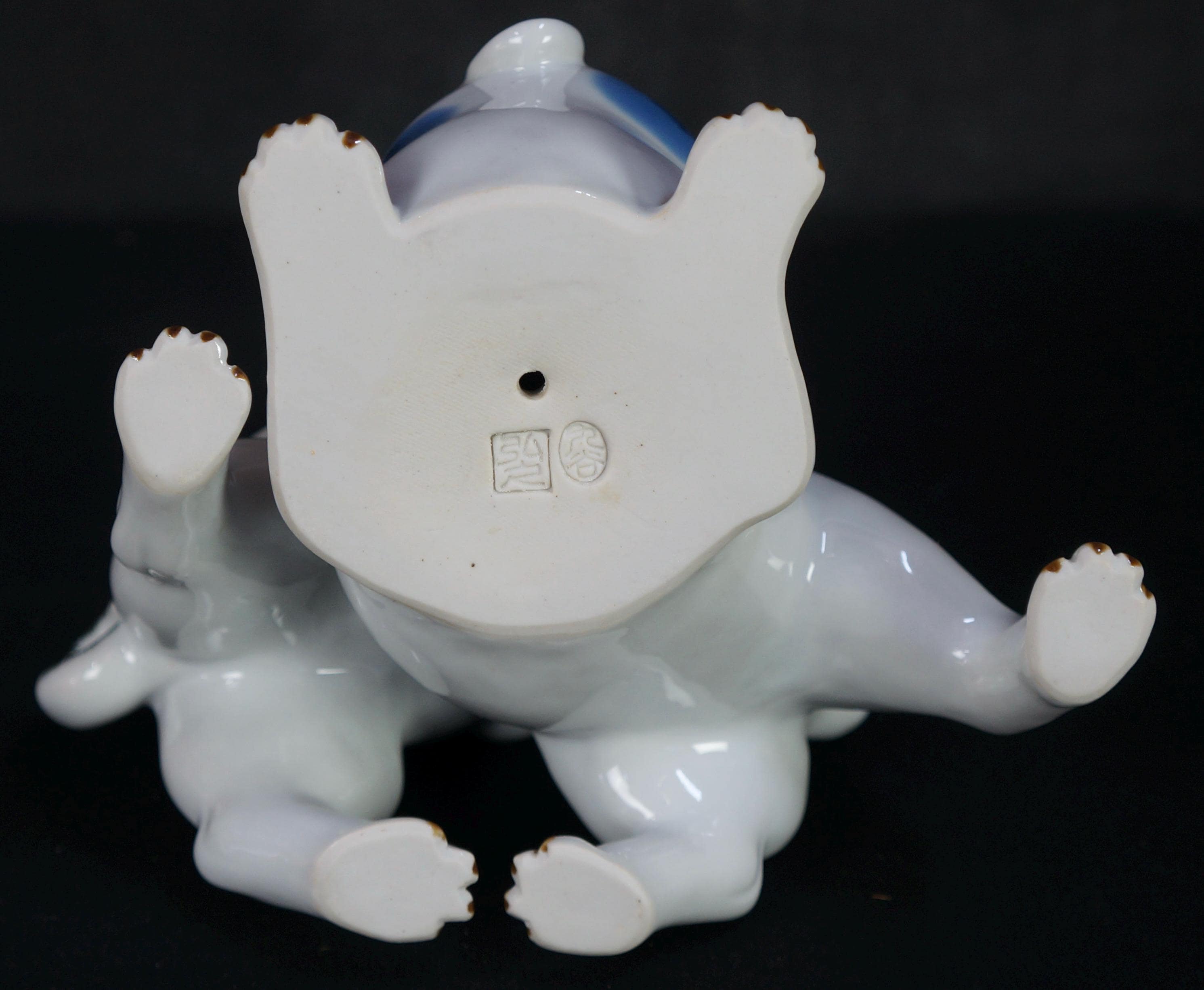 日本 九谷 犬 子犬 陶器 1970 置物 窯 美術工芸品 - Etsy 日本