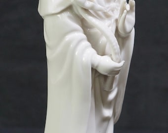 ★新品　中国徳化　作家物作品　陶器　観音様の御手★オブジェ大幅値下げ　送無 徳化窯 白磁観音像 中国専門店