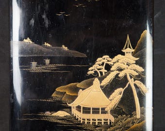 高級日本製 硯箱 禅筆箱セット 1900年 漆芸 書道 - Etsy 日本