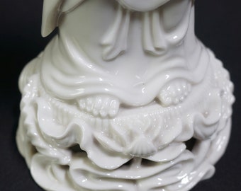 ★新品　中国徳化　作家物作品　陶器　観音様の御手★オブジェ1大幅値下げ、送無★ ☆新品 中国徳化 作家物作品 陶器 観音様の御手☆オブジェ大幅
