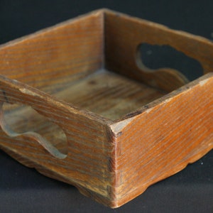 Japan Ikebana floral tray wood craft 1900 Wabisabi