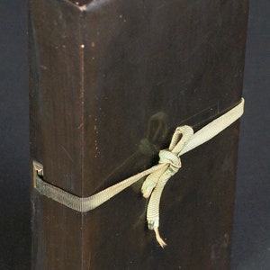 Wabisabi Japan Tegami-ire  letter box hand craft lacquer art 1800