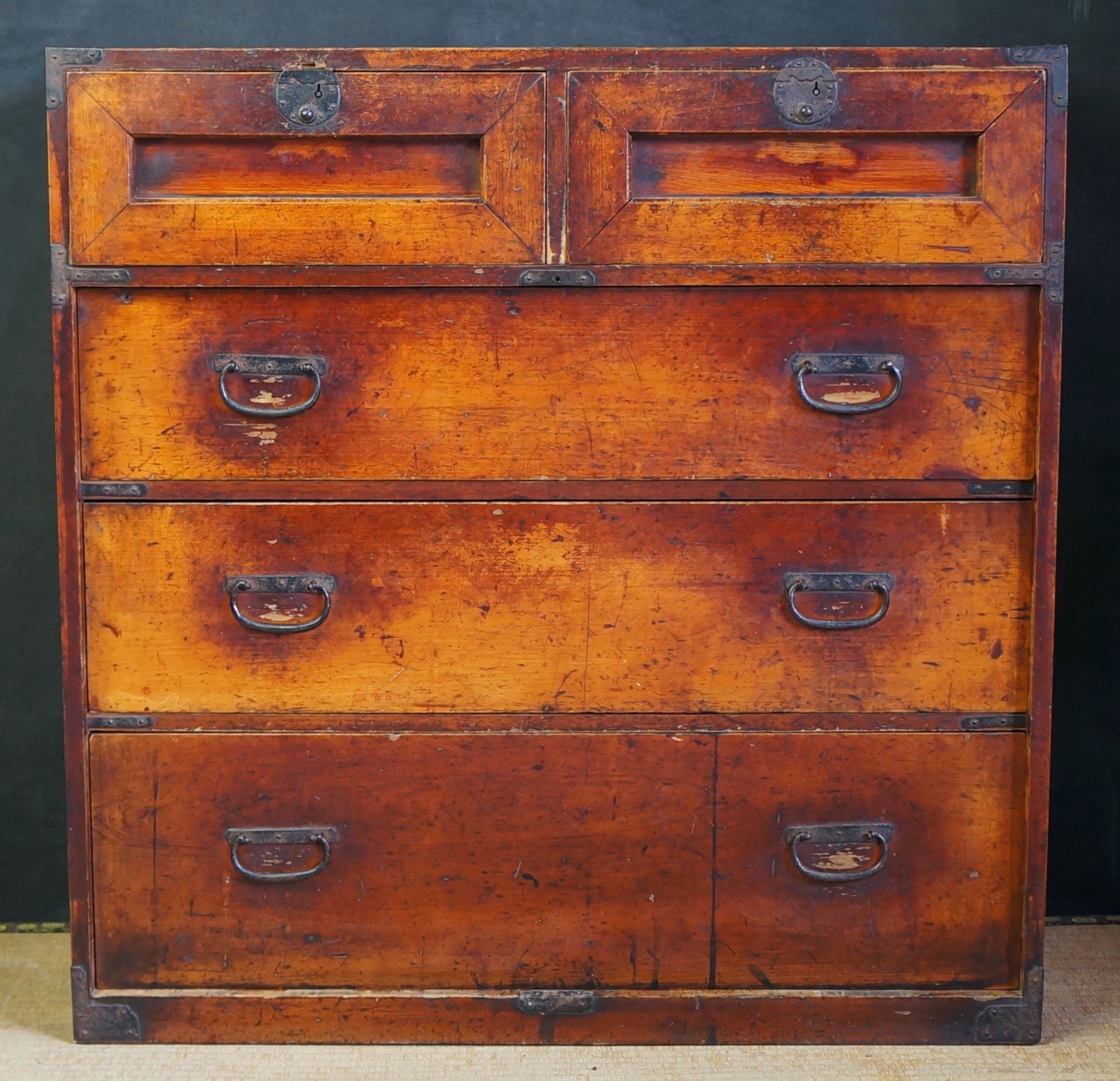 Antiker Tansu Japan Möbel 1880er Jahre Tischler Schreiner | Etsy