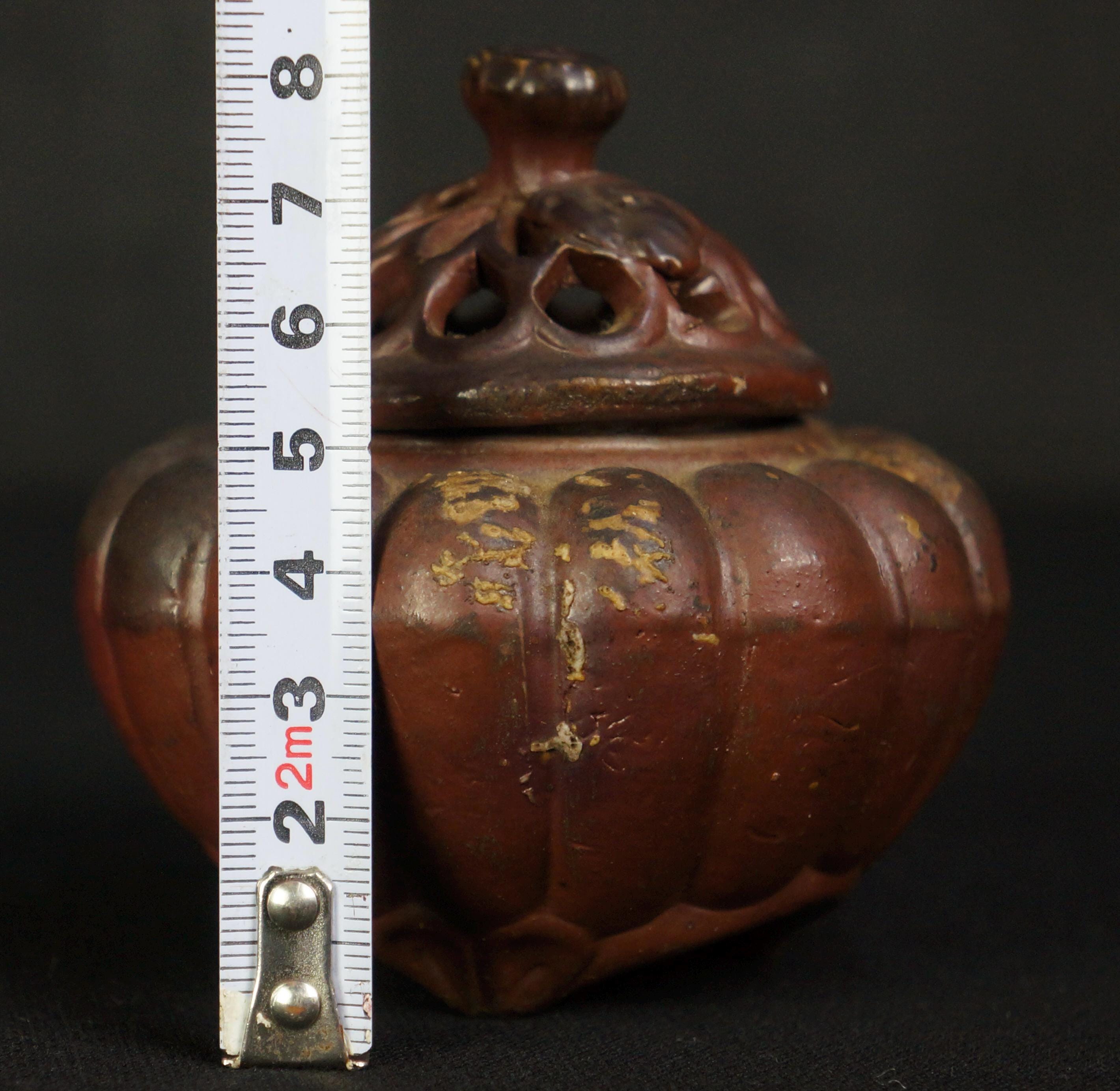 備前焼香炉 香炉 1970年 窯焼き 美術工芸 石器 - Etsy 日本