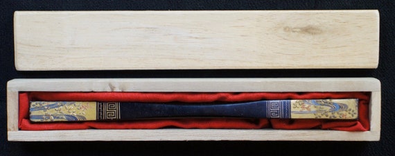 Antique Kanzashi Japanese Hair Pins Geisha Accessory 1800s Etsy
