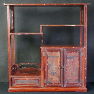 Chadansu Japan interior furniture 1890s wood cabinet Tansu craft