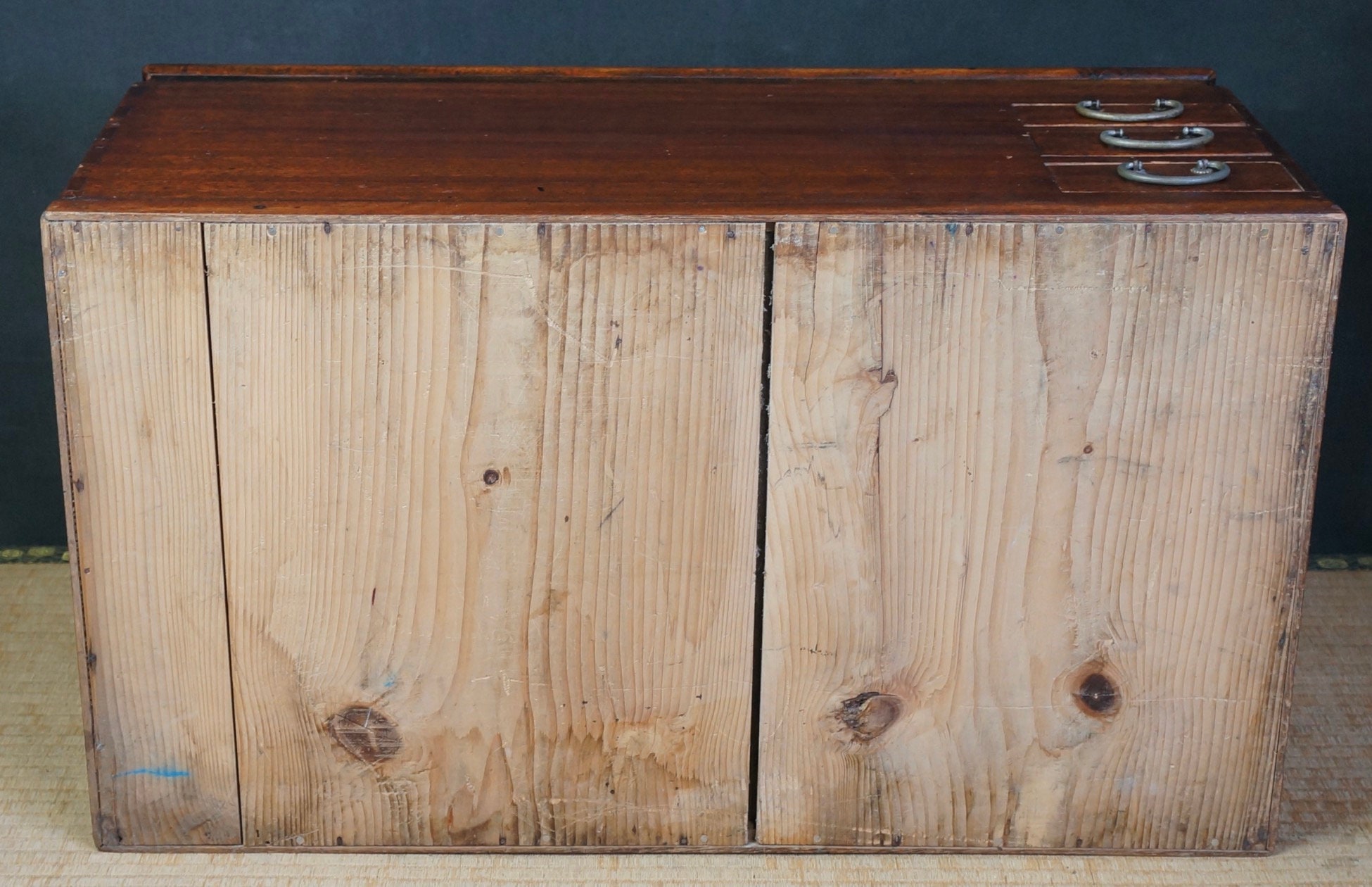 Japan Brazier Tea Cabinet Naga-hibachi 1900's Tansu Furniture - Etsy