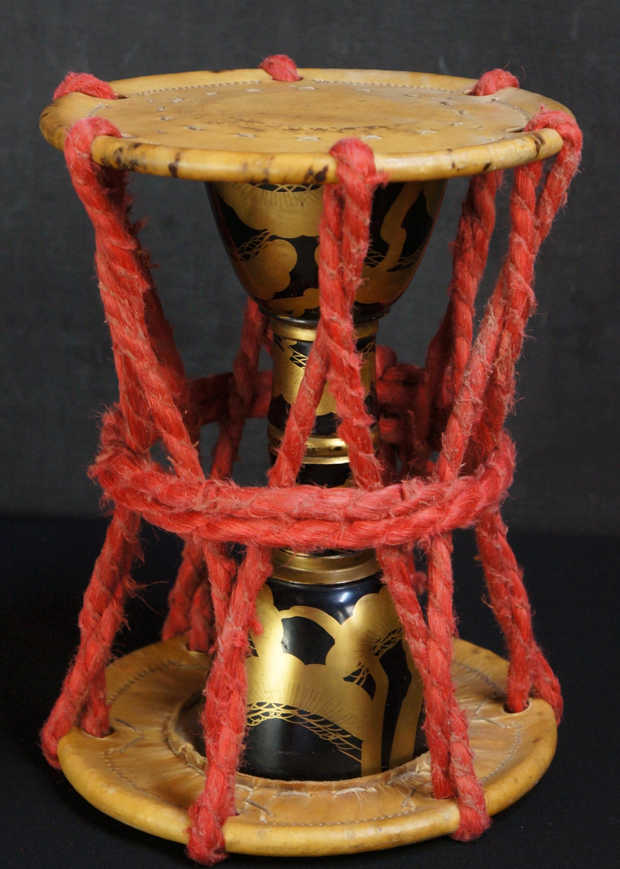 鼓　和楽器　アンティーク アンティーク和太鼓 鼓 太鼓 能楽堂 1880年代 手工芸楽器 - Etsy 日本