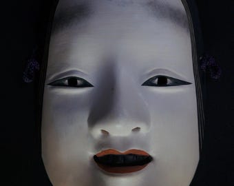 根付古い大骨マスクJAPANのしかめっ面キャラ。 19世紀 - Etsy 日本