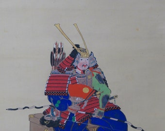 風景画 掛軸 伝統的な日本のアート Katsushika Hokusai（葛飾北斎） Togetsu Bridge at Arashiyama