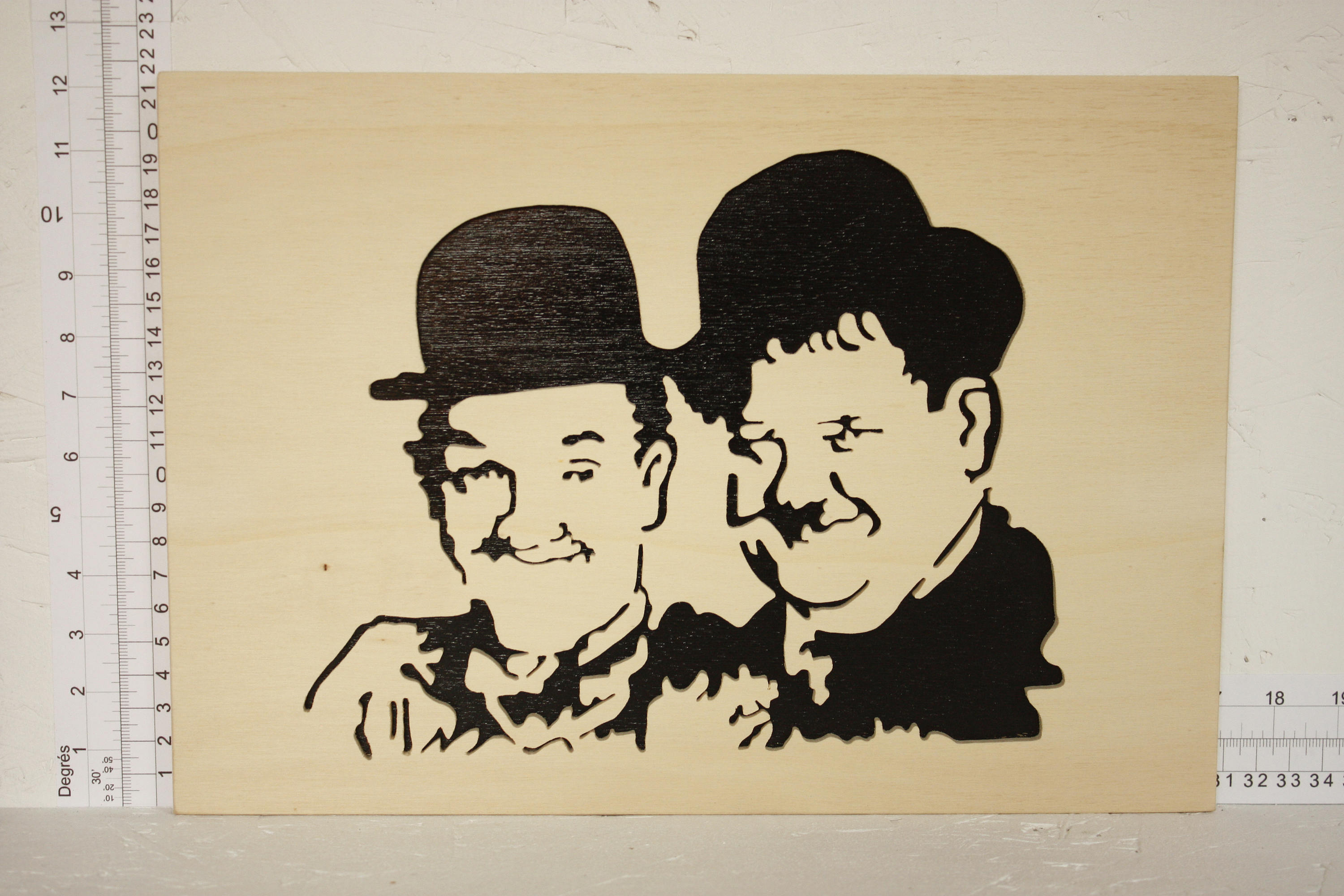 Tableau Laurel et Hardy