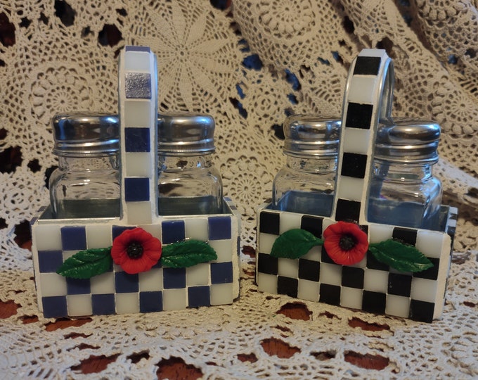 Mosaic Country Salt & Pepper Sets