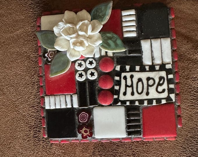 Bright Blocks: Hope - Red, Black, and White