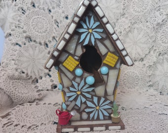 The Home Sweet Home Mosaic Birdhouse