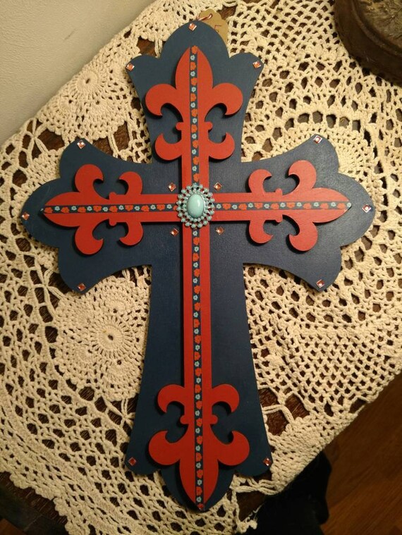 Beautiful Handmade Layered Wooden Cross