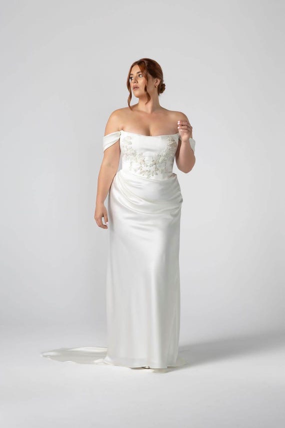 fitted maternity dress for photoshoot Jovie | White Bardot Wrap Maxi Dress With Sash Detail main image 0