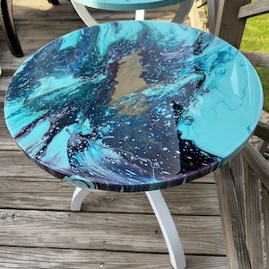 SOLD - Seascape side tables