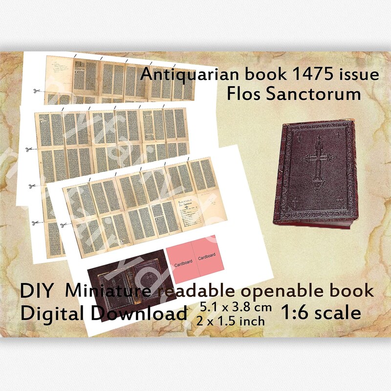 1 6 Scale Miniature - Etsy